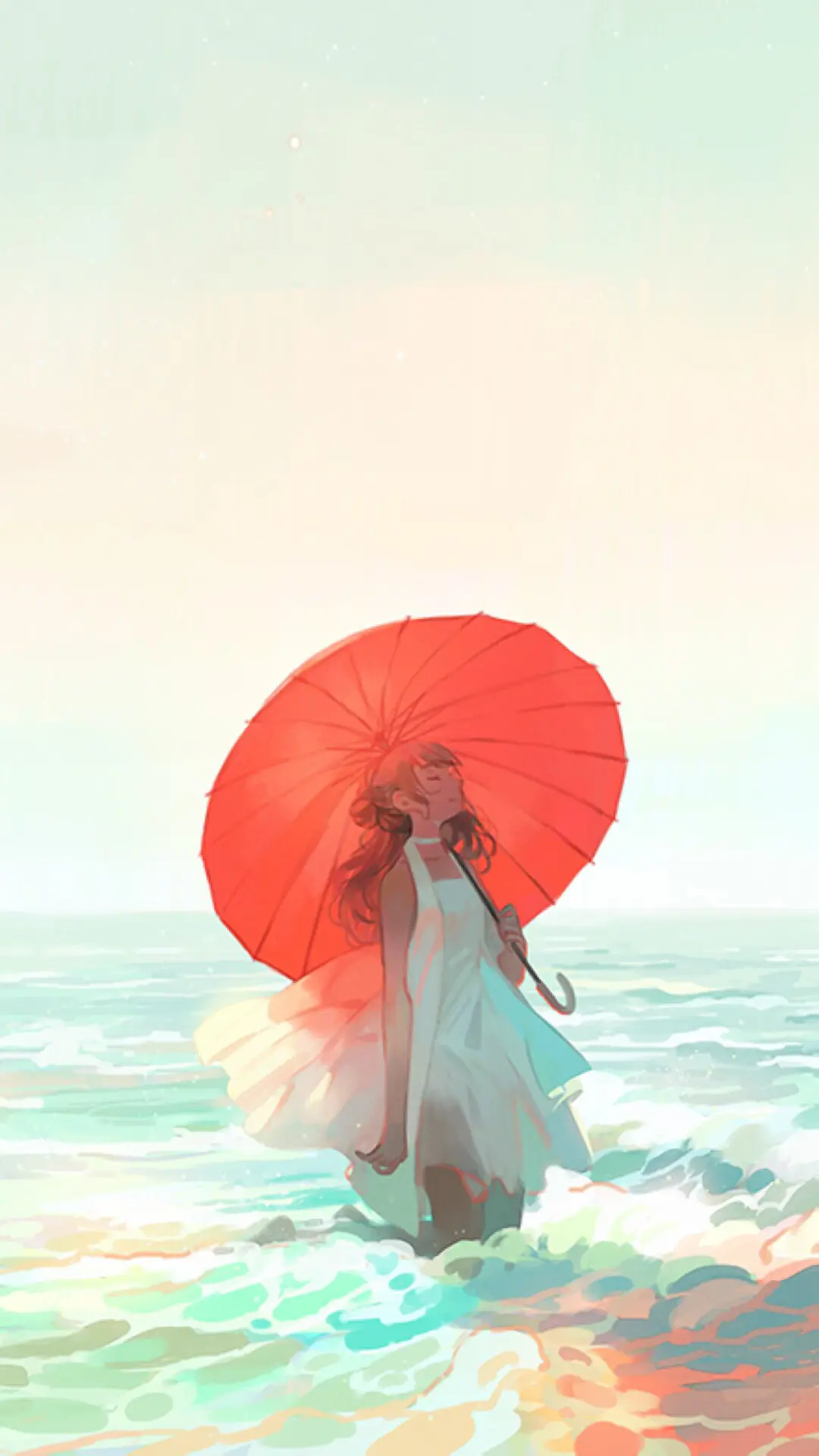 【橙宝】玉足踩踏女高
