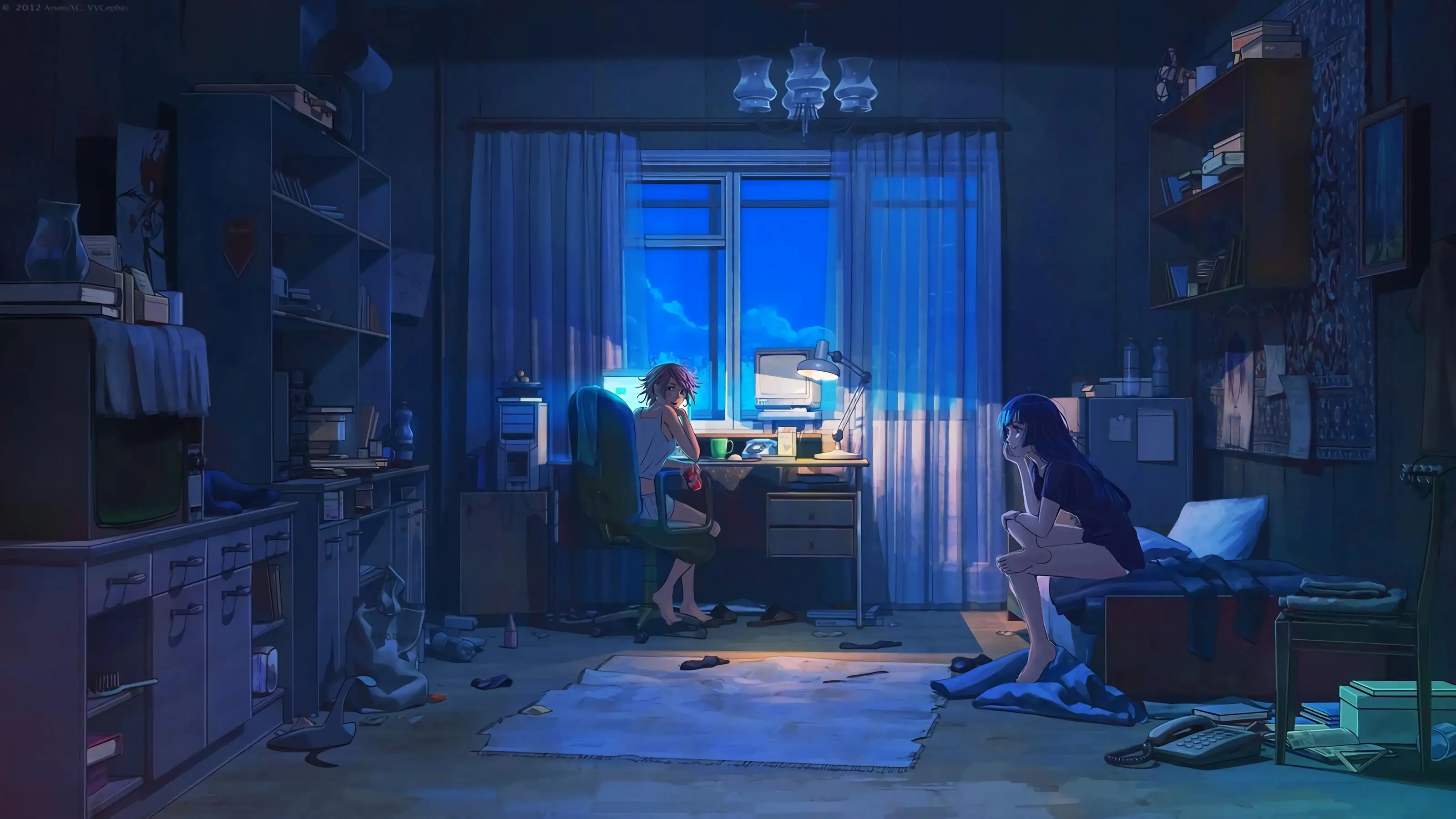 【盈盈】套头窒息/五花大绑囚禁