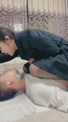 【逗逗】给贱狗口水面膜（口水专场） bf3571 -套路艾彩视频