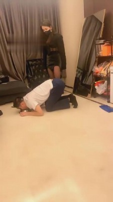 【三三】惩罚做不好家务的绿帽男友 bf1195 -套路艾彩视频