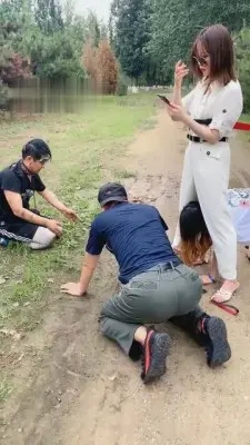 【茹雪】推荐群调-户外遛狗-骑马比赛 G-210719-19 -套路艾彩视频