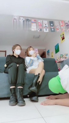 【美离子】教素人闺蜜调教绿帽男友 G-210825-25 -套路艾彩视频