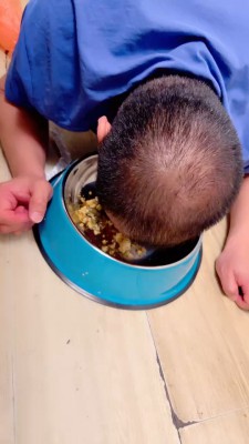 【安可S】圈养生活第四天-户外餐厅脚下喂食【双视角版】 bf27050 -套路艾彩视频