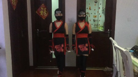 美女忍者被害 两个女忍者反复被偷袭刺杀 -套路艾彩视频
