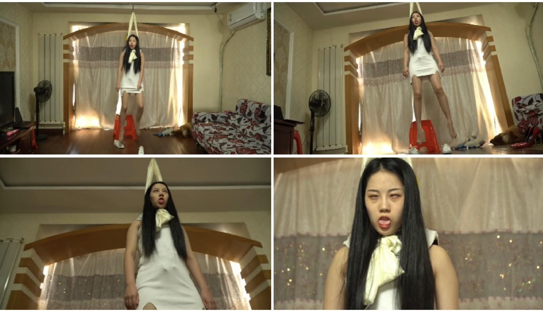天堂 丢掉工作考研失败的美女上吊 -套路艾彩视频