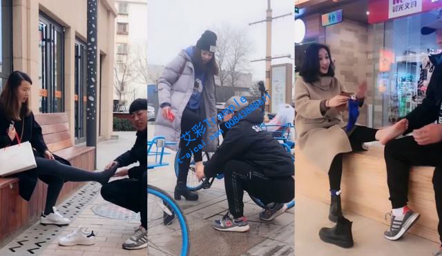 极品骚男到处忽悠会足疗 摸脚无数 -套路艾彩视频