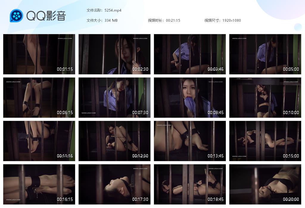 丽柜美束 新片禁享狱丝私人定制版完全版兔子监狱镣铐口  B2282 -套路艾彩视频