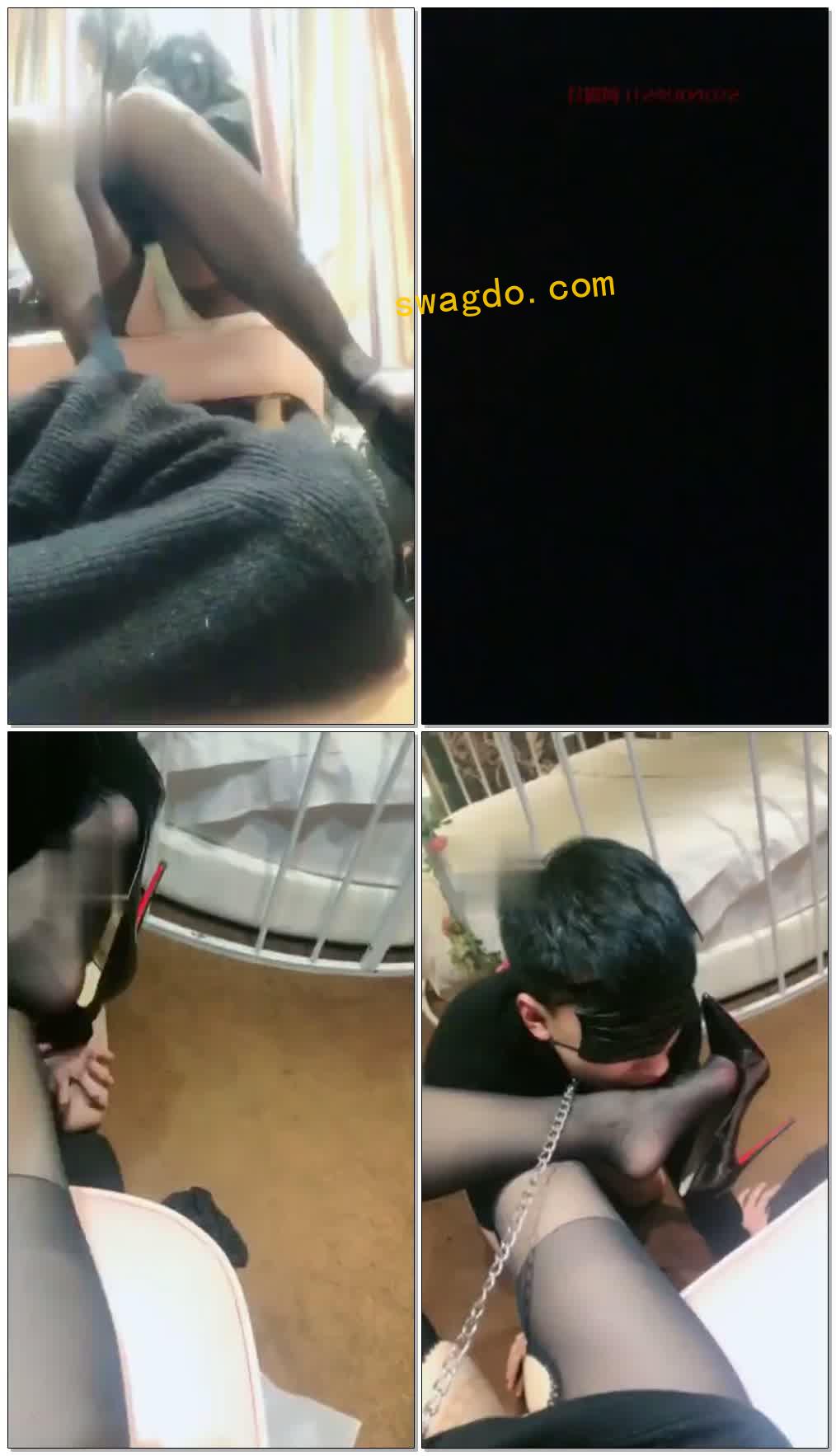 【摇摇老大】黑丝脚蹂躏男友【29分钟】