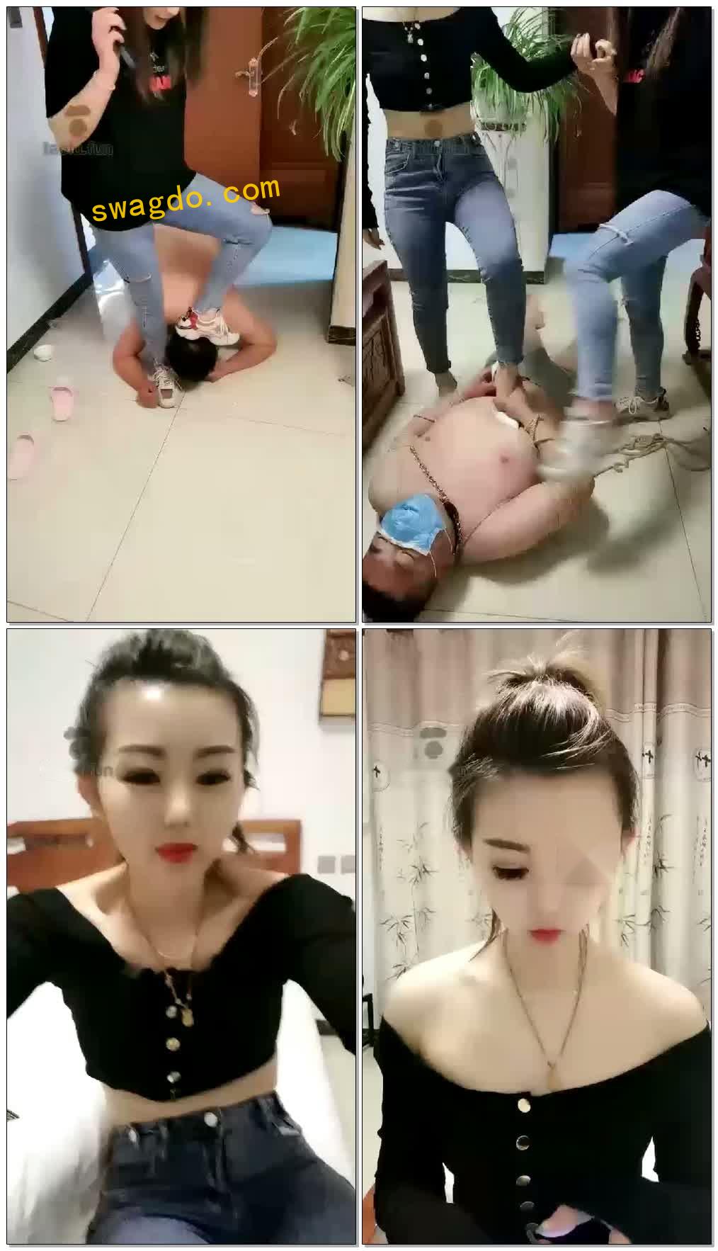 【黛颜&千羽S】双主深夜虐狗圣水踢打【90分钟】 【黛颜&千羽S】双主深夜虐狗圣水踢打【90分钟】