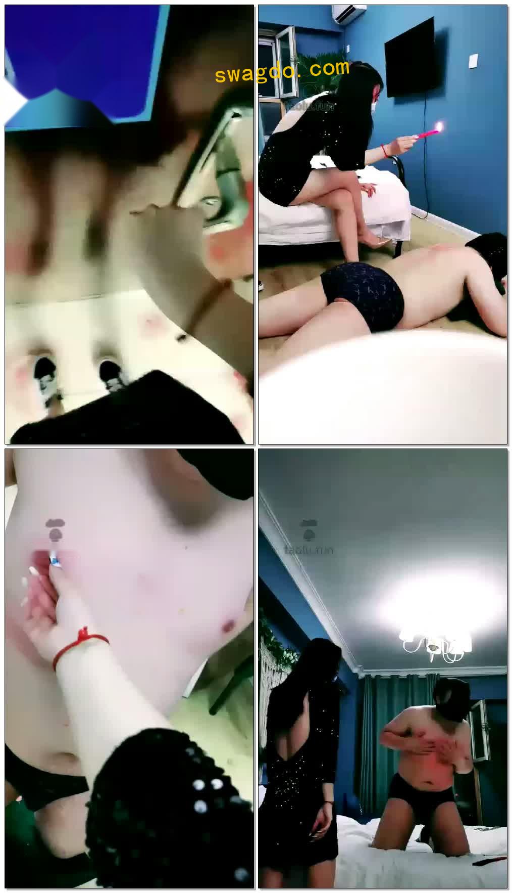 【一禾S】tj虐乳滴蜡【55分钟】