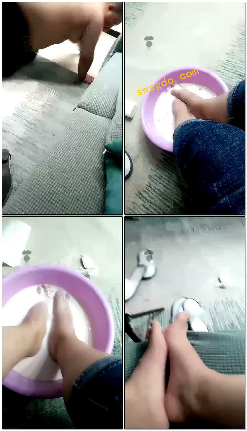 【浮生S】肥奴伺候泡脚，喝奶！【112分钟】【高清】