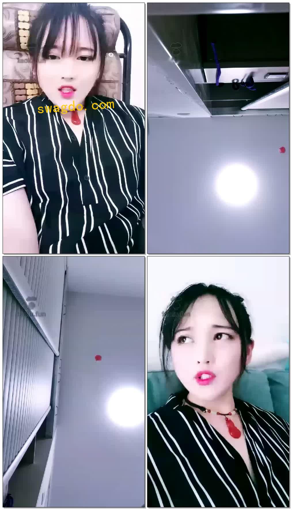 【CD女王瑶瑶】直播玩狗狗，丝袜调狗【84分钟】【高清】