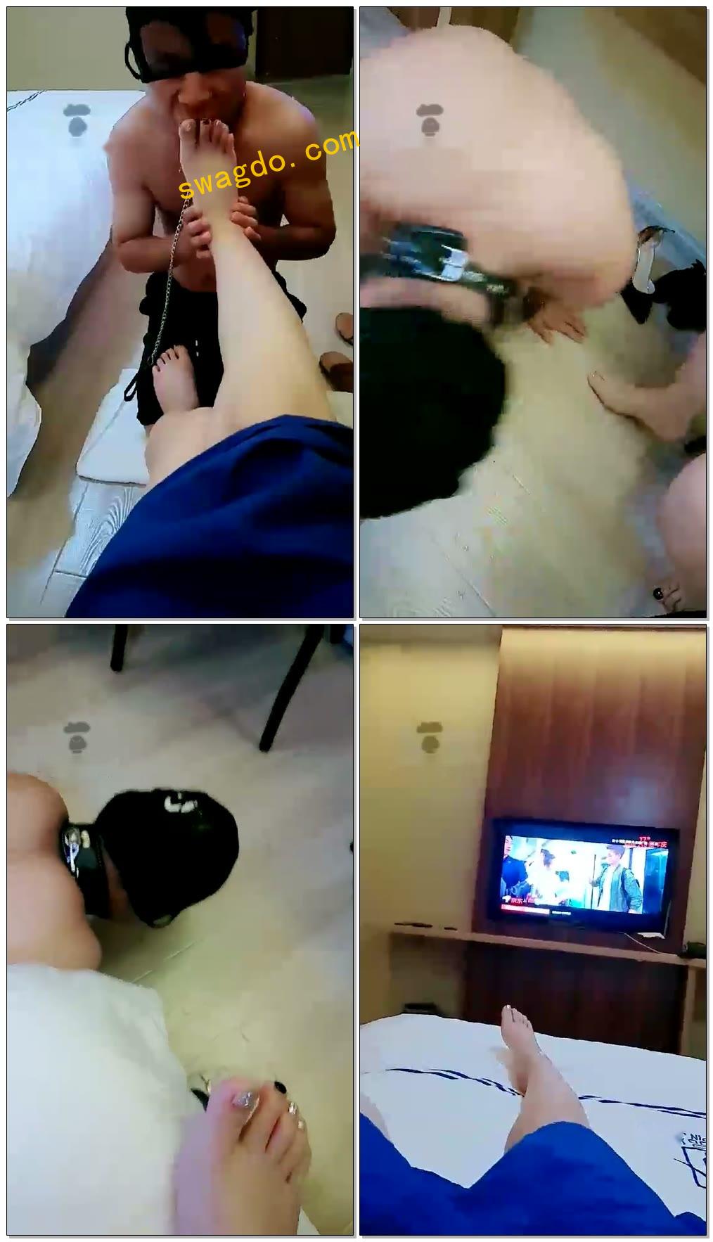 【月宝S】骑马钻跨，踩踏喂食，嘴洗玉足【73分钟】【标清】