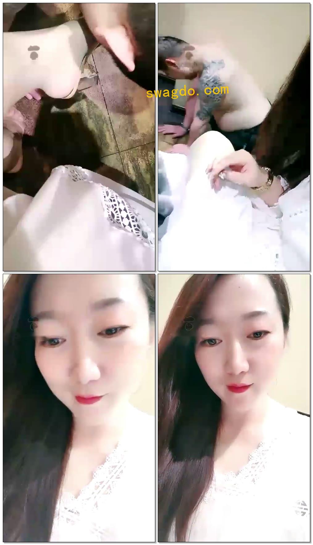 【丝皇女王】餐厅双女王戏耍宠物【23分钟】【标清】