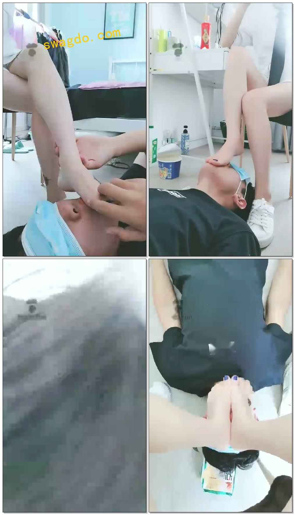【翳女王】调教学生狗圣水泡面玉足喂食【76分钟】【标清】 【翳女王】调教学生狗圣水泡面玉足喂食【76分钟】【标清】