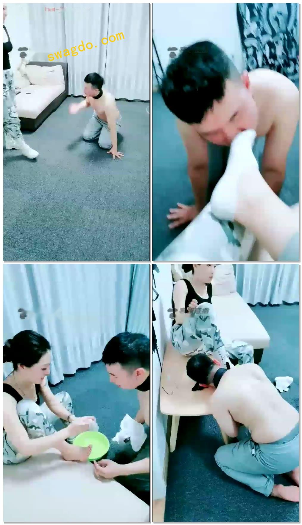 【墨云S】日常玩狗吃烟灰,骑马,强迫舔脏靴底(下)【27分钟】【标清】