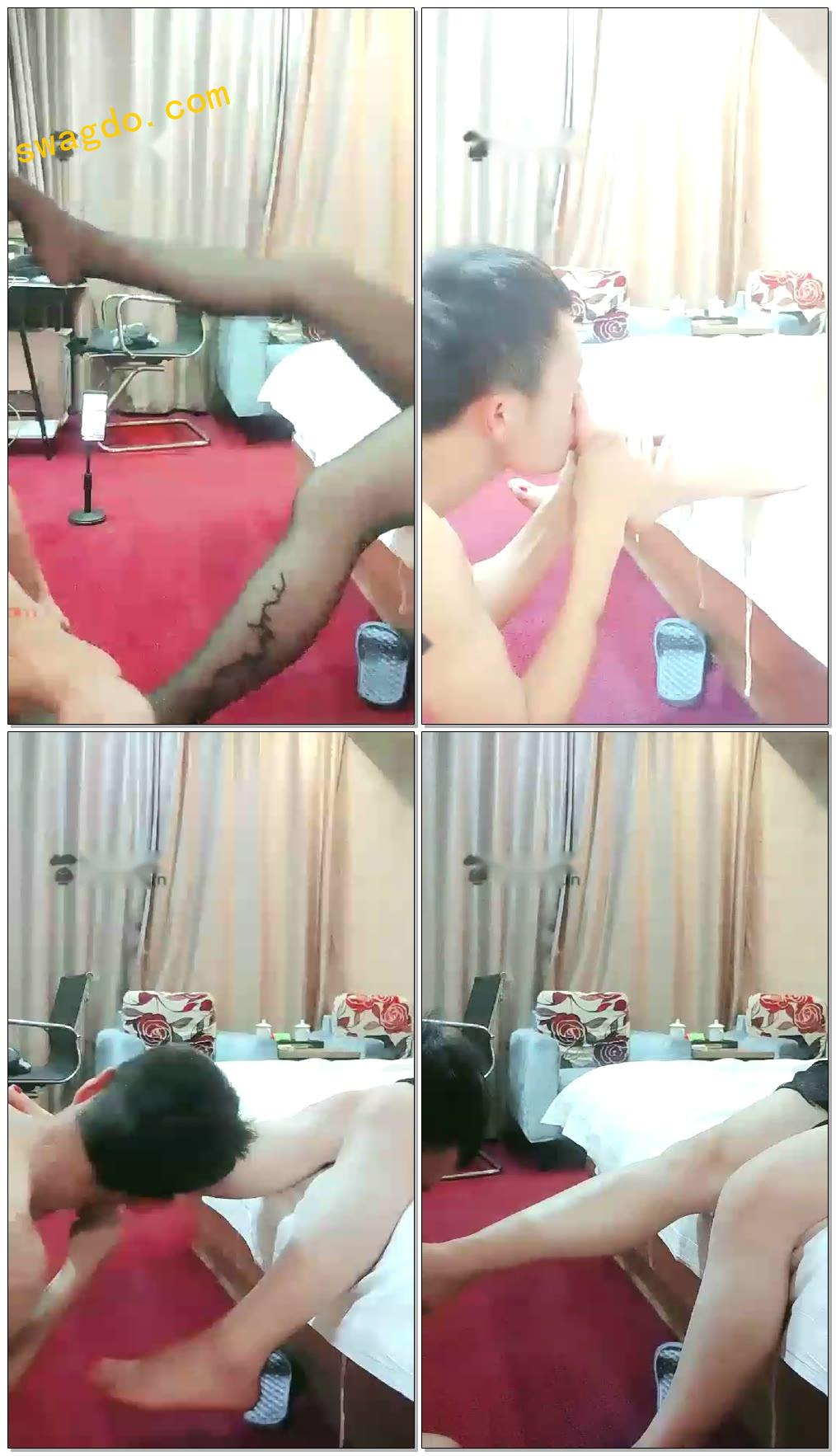 【红丽S】口水,舔脚,舔靴子【41分钟】【标清】 【红丽S】口水,舔脚,舔靴子【41分钟】【标清】