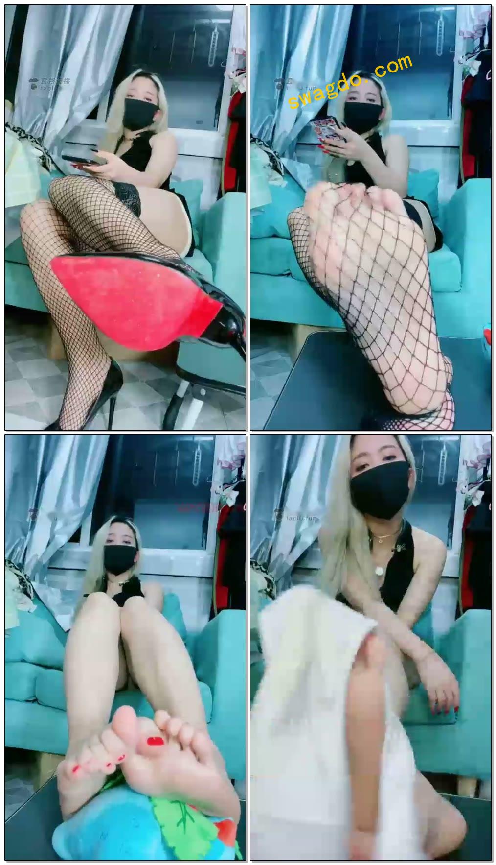 【猫熙S】第一视角红绿灯，原味内裤炸【61分钟】【标清】