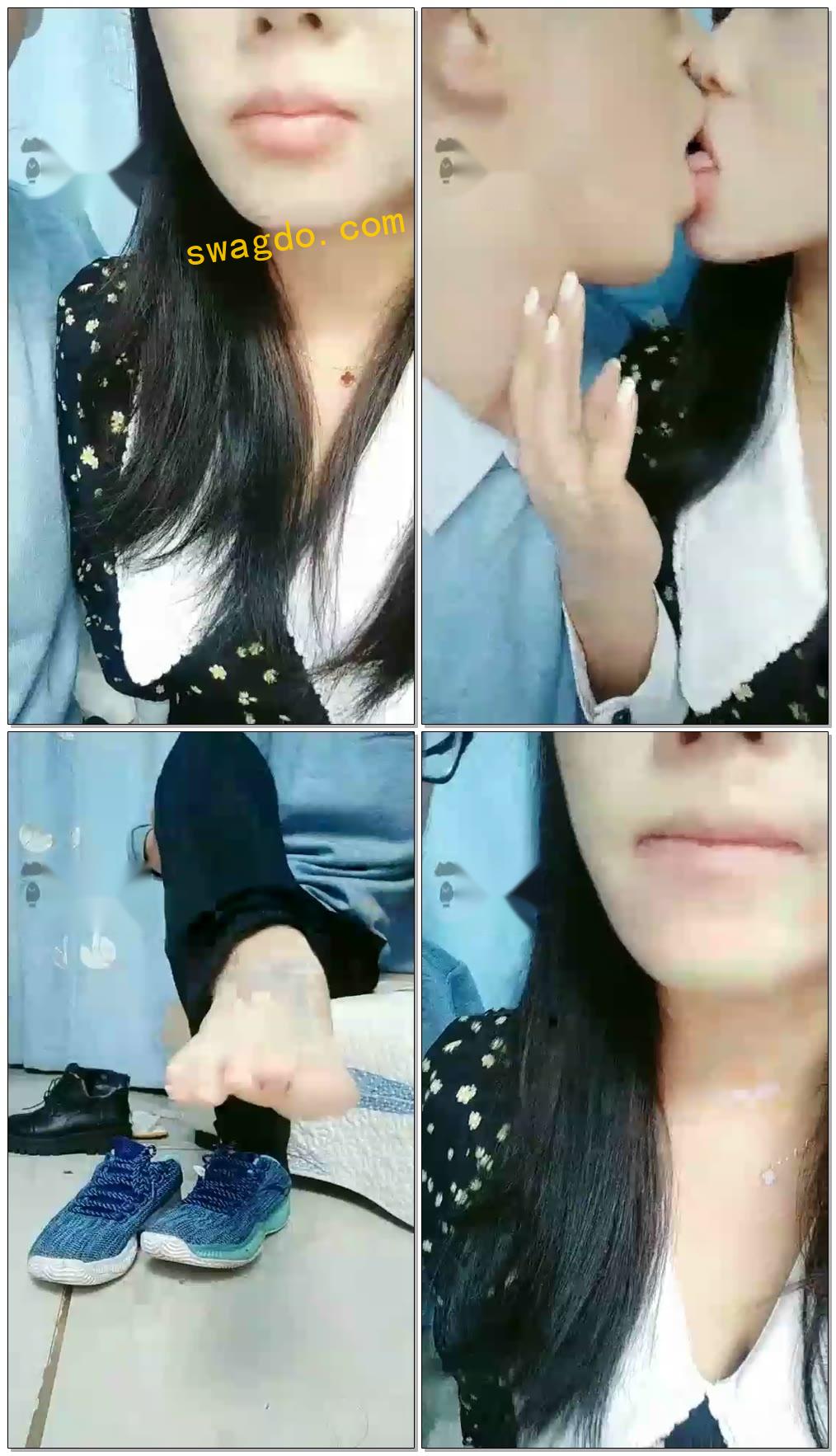 【情侣月儿s】第一视角红绿灯，前男友过来伺候我和现男友【40分钟】