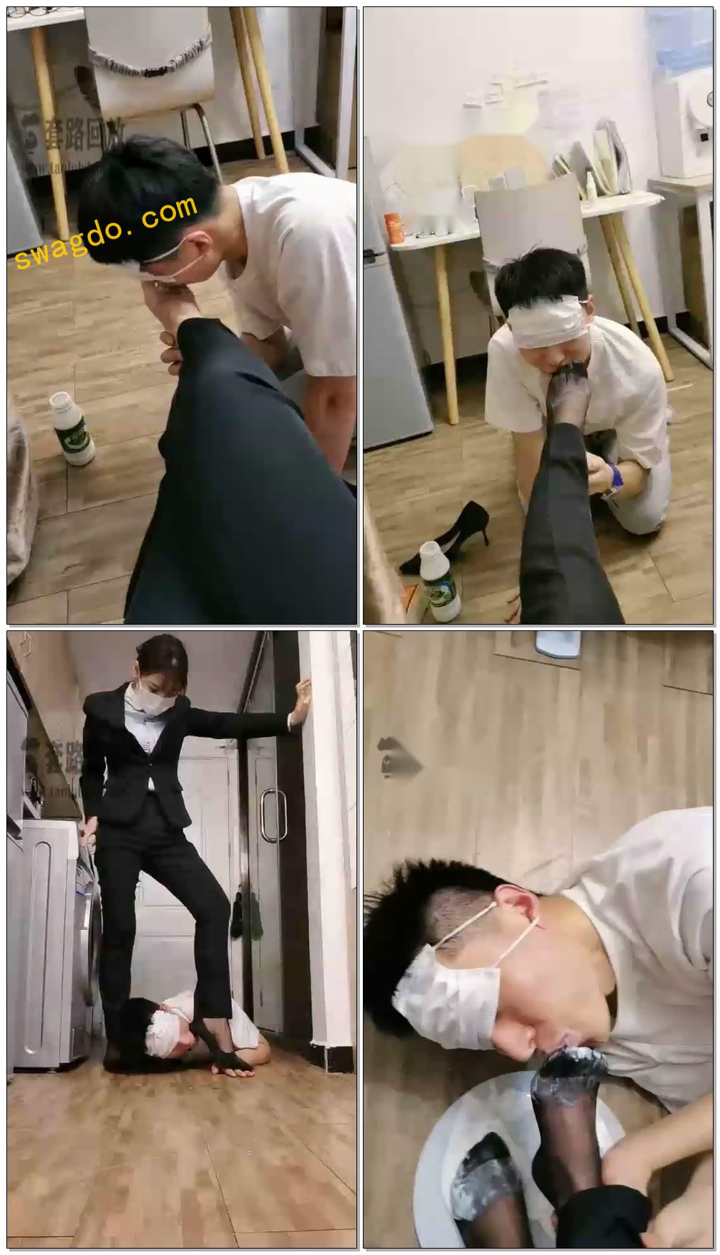 【梵高】(丝袜酸奶+口水)御姐销售进一步开发【82分钟】