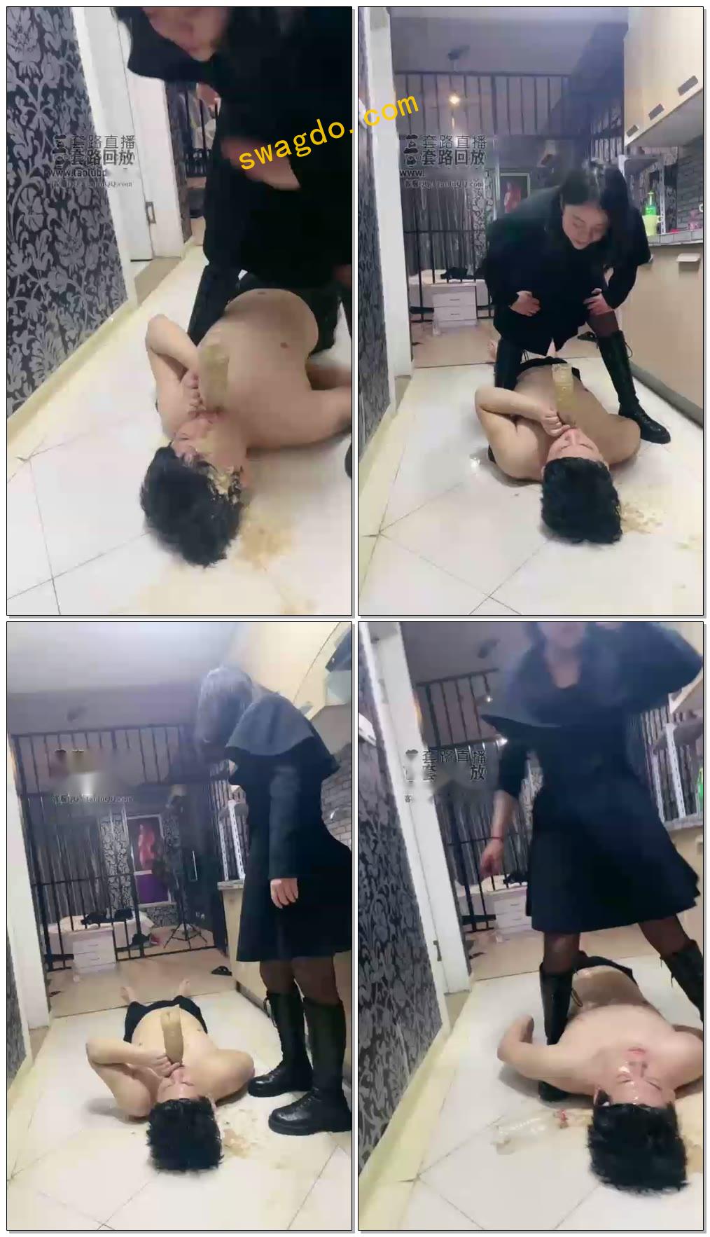 【逗逗s】你要全部吃下妈妈的呕吐物喝下妈妈的圣水！【23分钟】