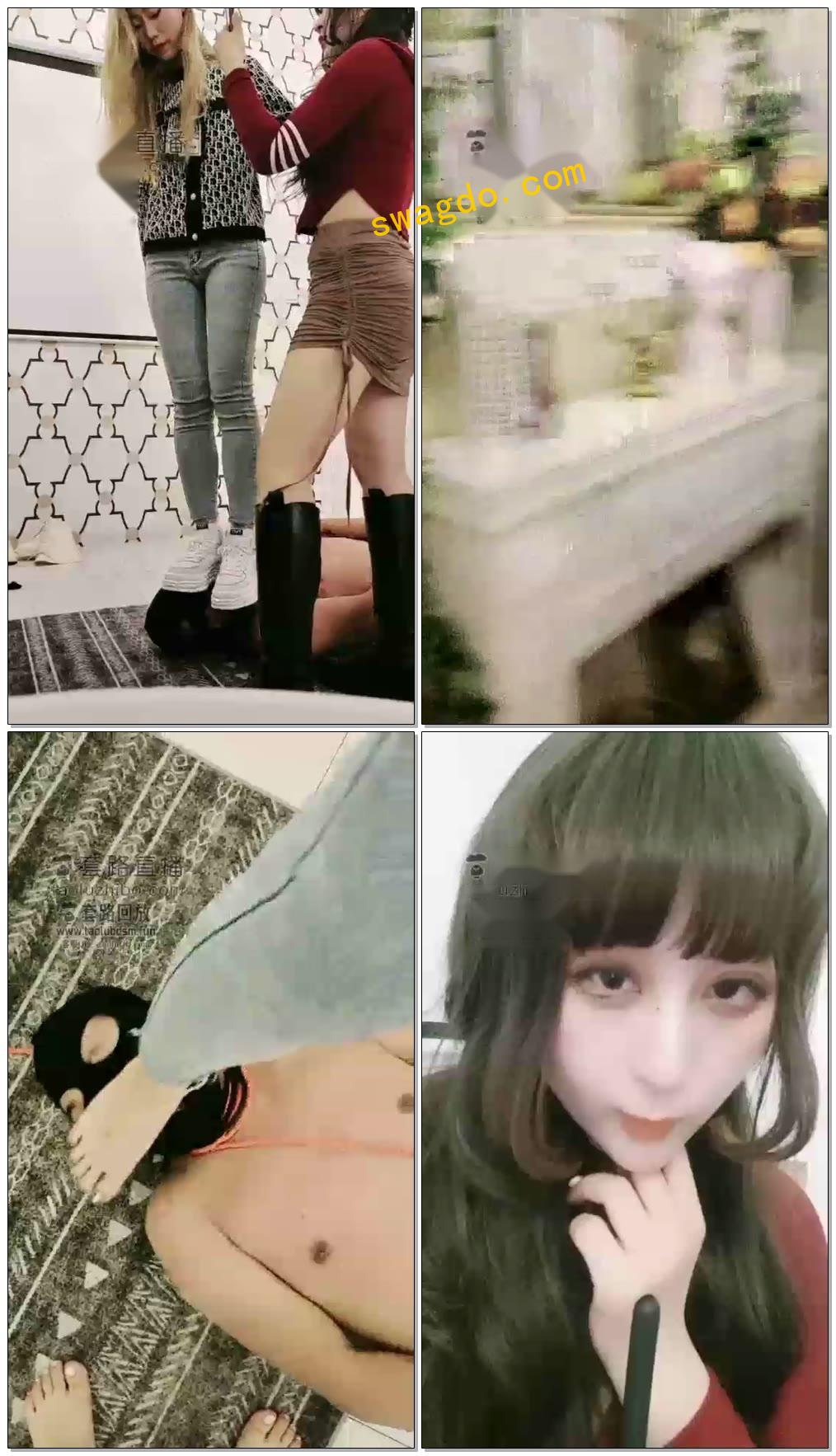 【宝儿s&二宝s】双S全体重爆踩头手脚耳光【62分钟】