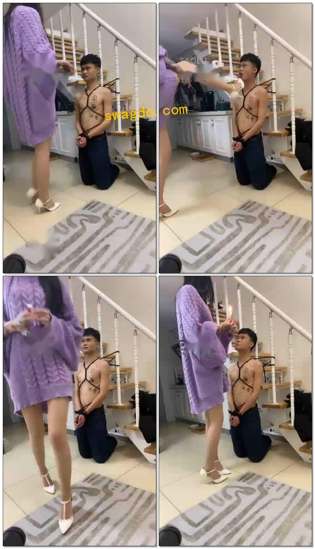 【灵猫s】调教捆绑圣水滴蜡羞辱【27分钟】 【灵猫s】调教捆绑圣水滴蜡羞辱【27分钟】