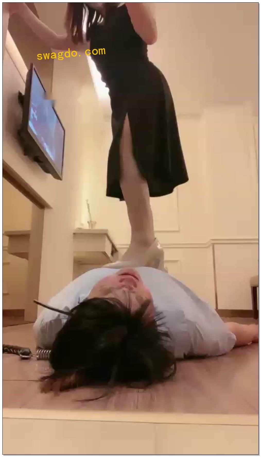 【悦主大人】玩你媳妇，耳光圣水【90分钟】