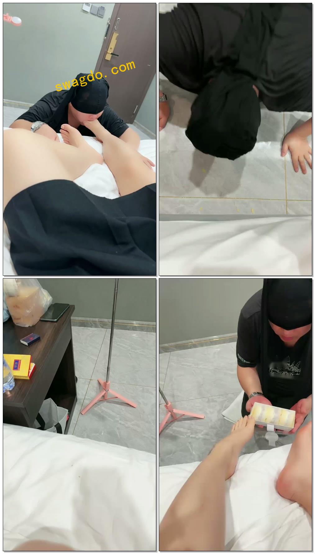 【踩你在脚下】小畜狗伺候主人玉足（一）【16分钟】