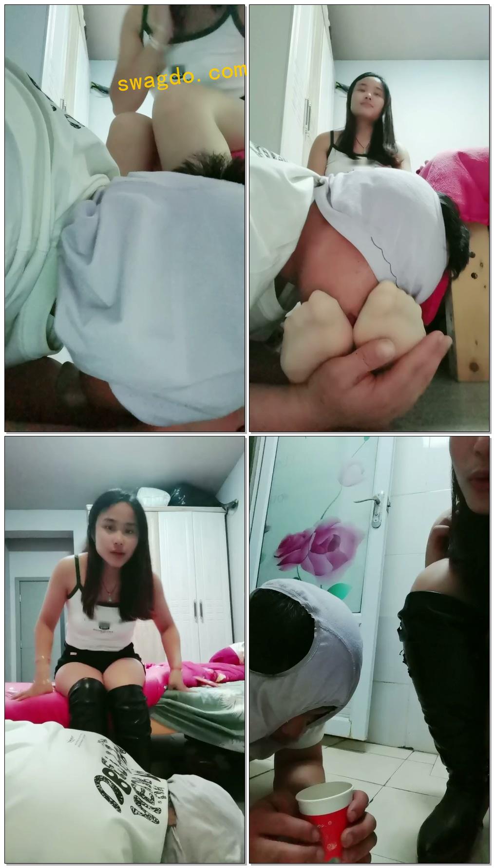 【晓安公主】白靴肉短丝玩狗【33分钟】 【晓安公主】白靴肉短丝玩狗【33分钟】