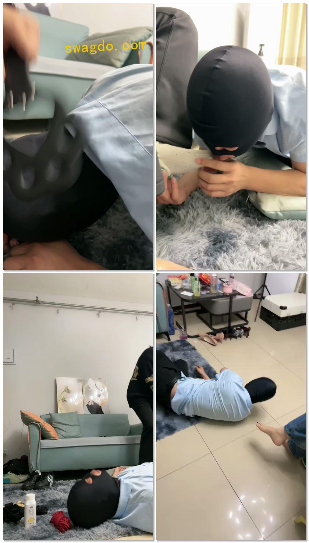 【萝卜俱乐部】双s调教溜狗骑乘耳光强制sheng水【56分钟】